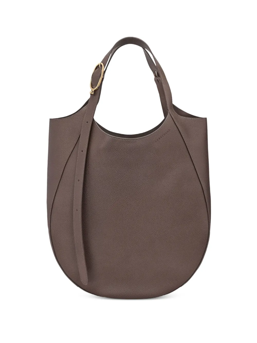 

Кожаная сумка-тоут Foulonné XL Longchamp, коричневый
