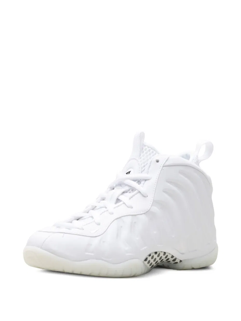 Маленькие кроссовки на шнуровке Posite One Nike Kids, белый — фото 3