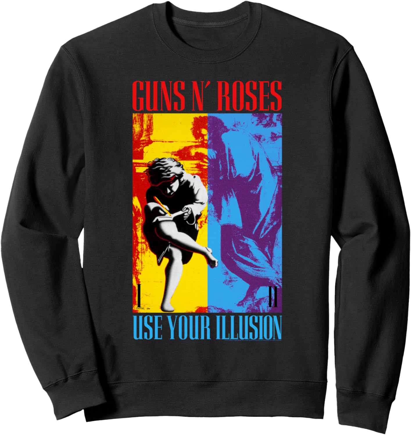 

Толстовка Guns N Roses You Your Illusion Split, черная Guns N' Roses, Черный, Толстовка Guns N Roses You Your Illusion Split, черная Guns N' Roses