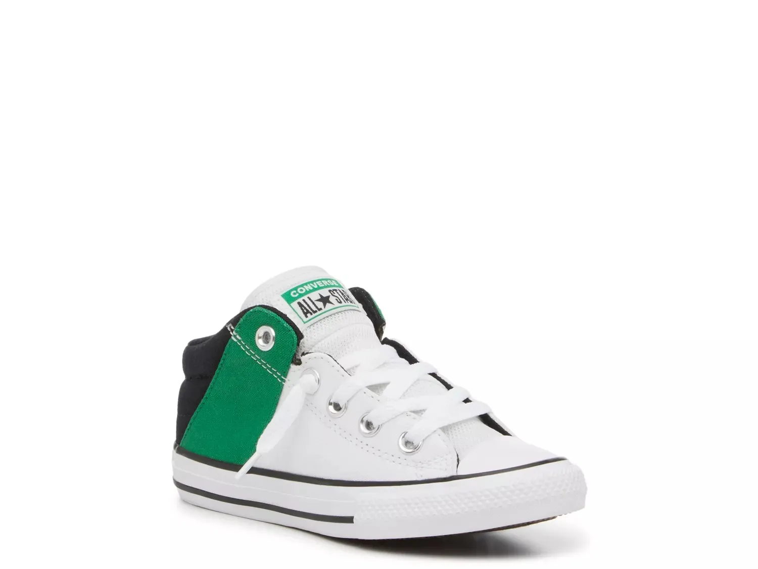 

Кеды Converse Chuck Taylor All-Star Axel — детские, белые/зеленые/черные