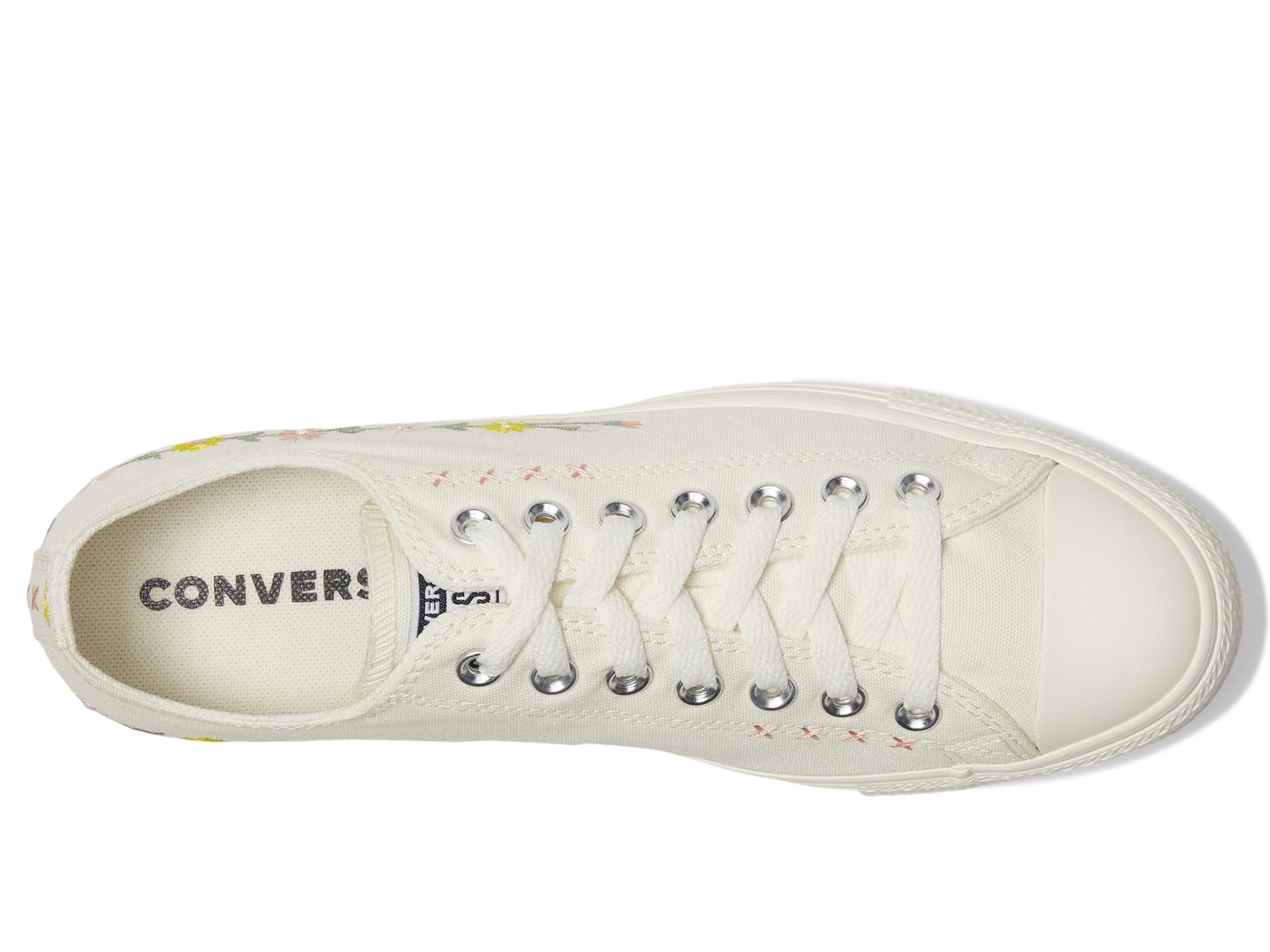 Кроссовки Converse Chuck Taylor All Star Low Top Sneaker, Egret/Foothill Green — фото 2