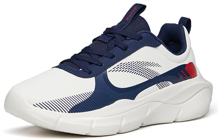 

Кроссовки мужские с низким верхом цвета слоновой кости/облачно-голубой Anta, Синий, Кроссовки мужские с низким верхом цвета слоновой кости/облачно-голубой Anta