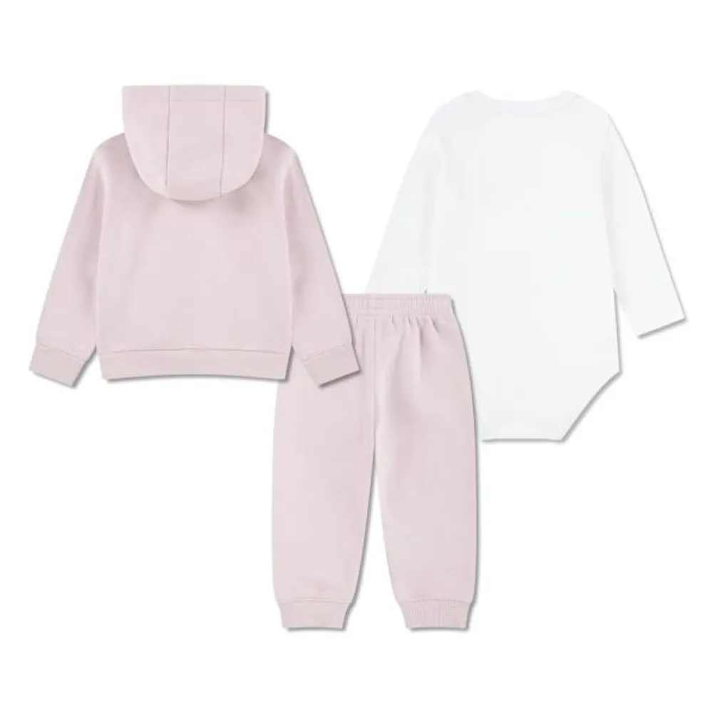 Детский флисовый комплект Lacoste Mon Premier Lacoste kids, розовый — фото 2