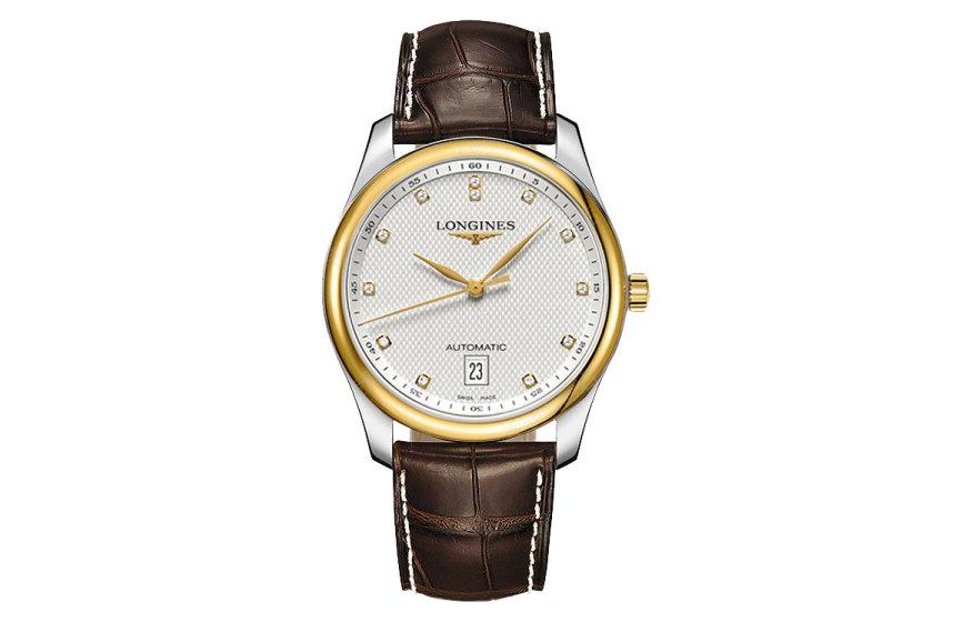 

LONGINES Часы Men's Military Flag Collection Watch, White Dial