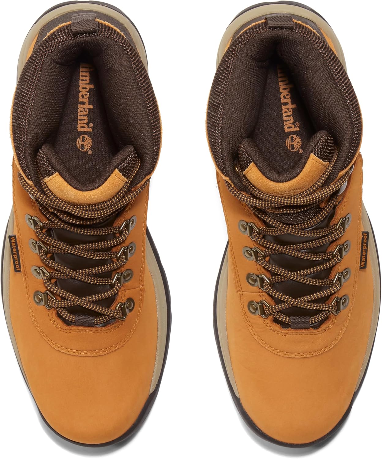 Timberland мужские White Ledge Mid Waterproof походные ботинки, Wheat-New 2024 — фото 3