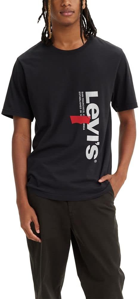 

Мужская футболка с рисунком Levi's (также доступна в размерах Big и Tall), (New) Vertical Caviar Graphic