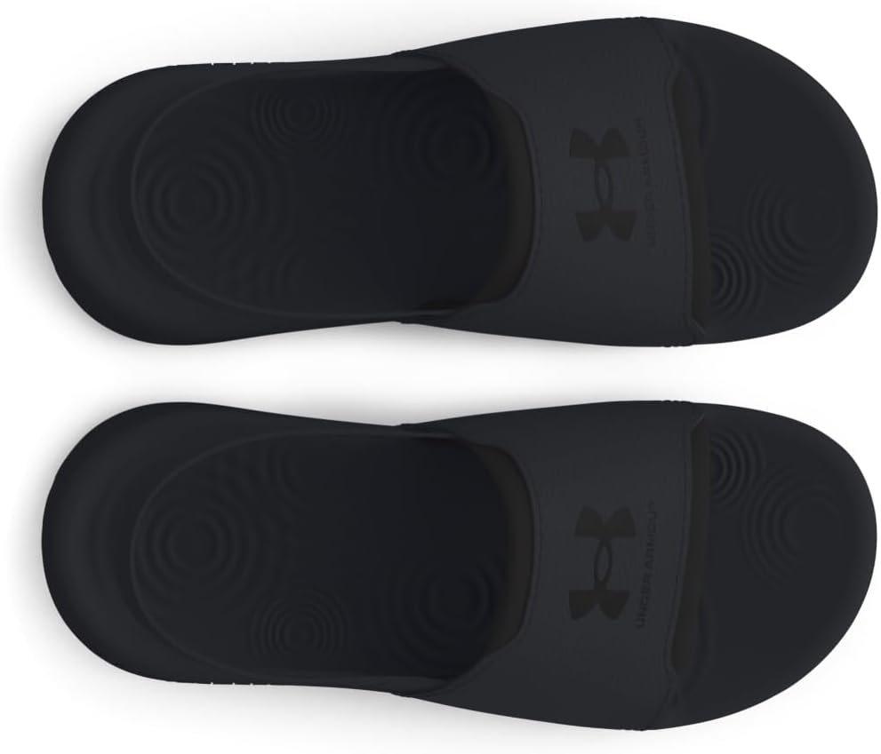 Under Armour Unisex-Child Pre School Ignite Select сланцы, (002) Black/Black/Ultimate Black — фото 4
