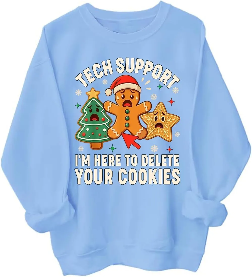 

Толстовка Tech Support "I Am Here To Delete Cookies" Exosea