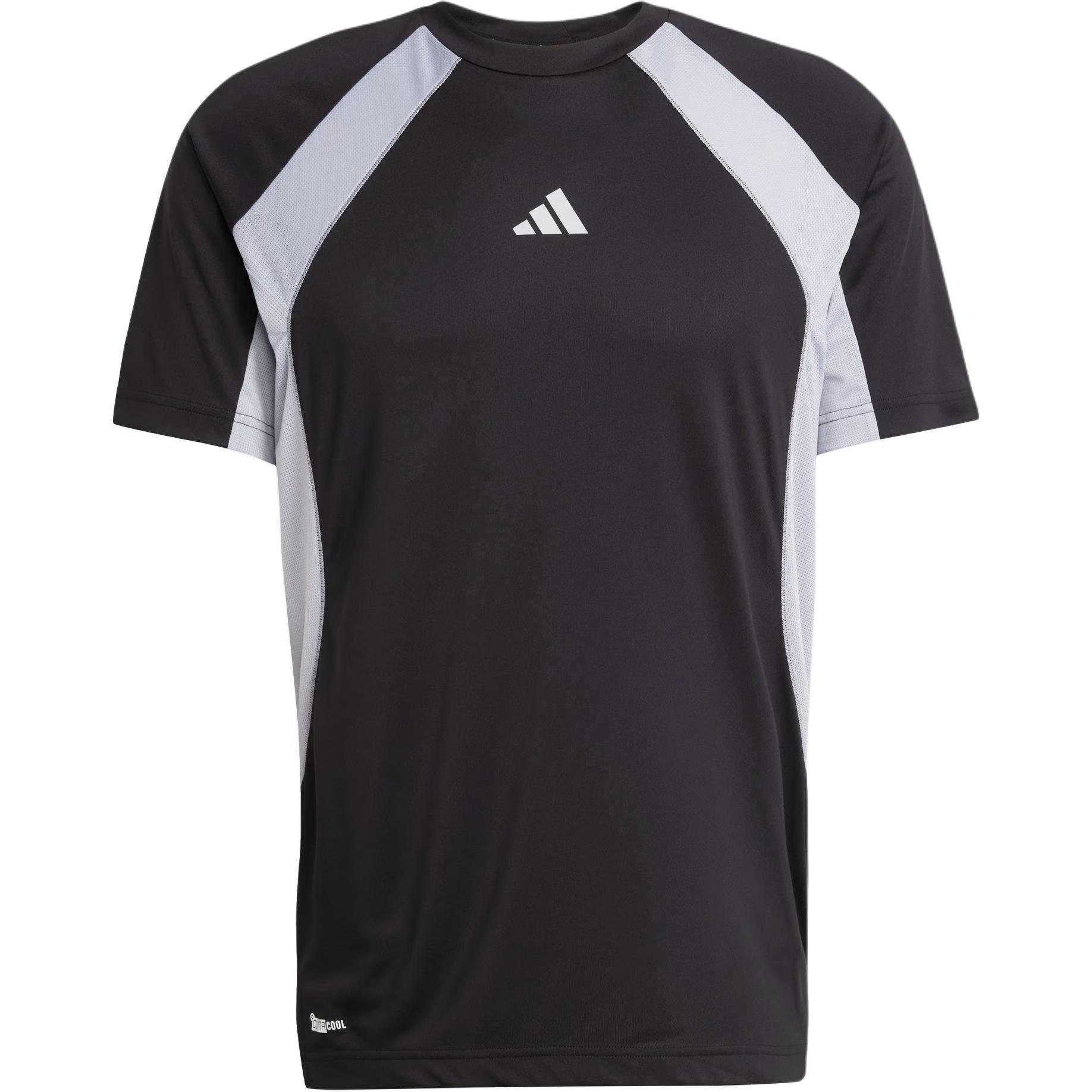 Adidas Футболка SS25 мужская Black/Light Silver