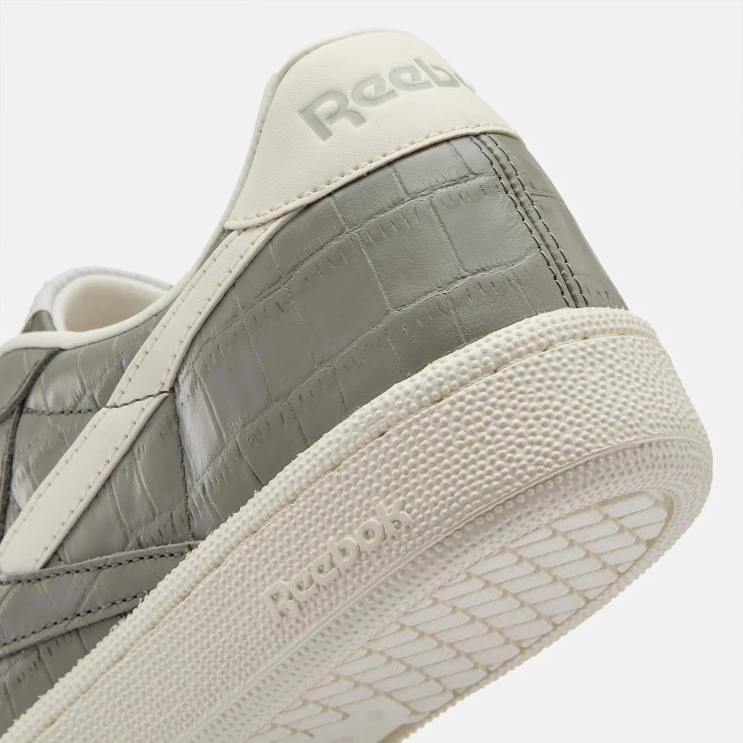 Кроссовки теннисные Reebok Club C Grounds, Stillgrey Chalk Escape Grey — фото 2