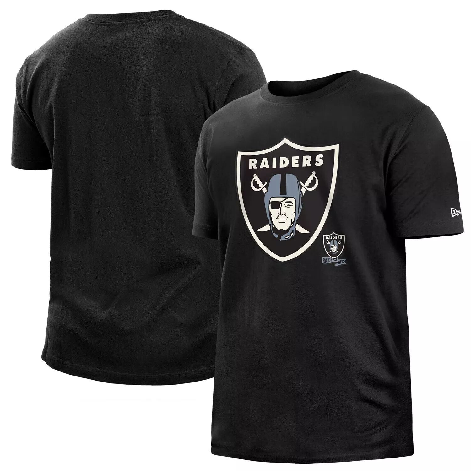 

Мужская черная футболка New Era Las Vegas Raiders 2022 Sideline Ink Dye, Черный, Мужская черная футболка New Era Las Vegas Raiders 2022 Sideline Ink Dye