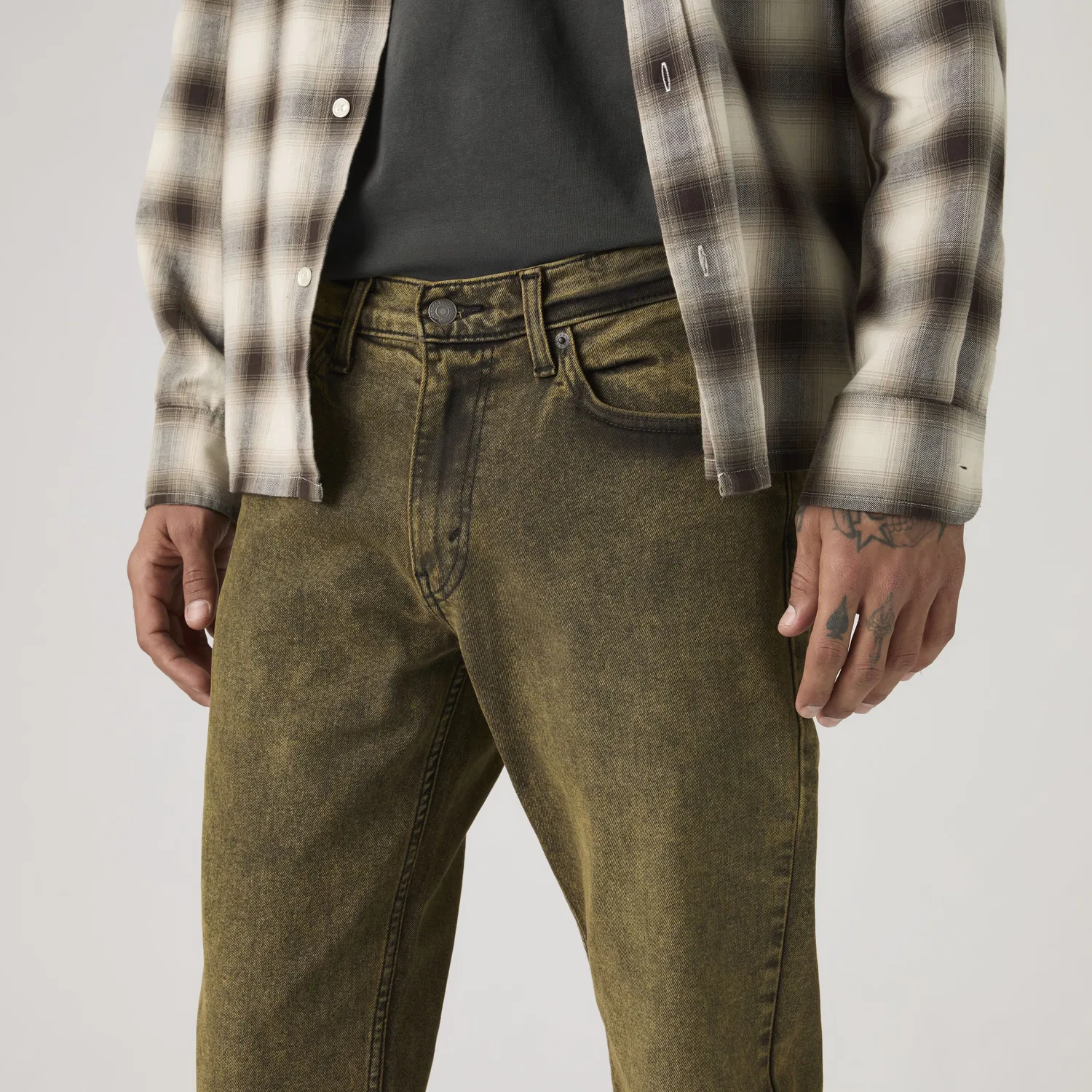 Мужские джинсы 511 Slim Levi's, Brown — фото 2
