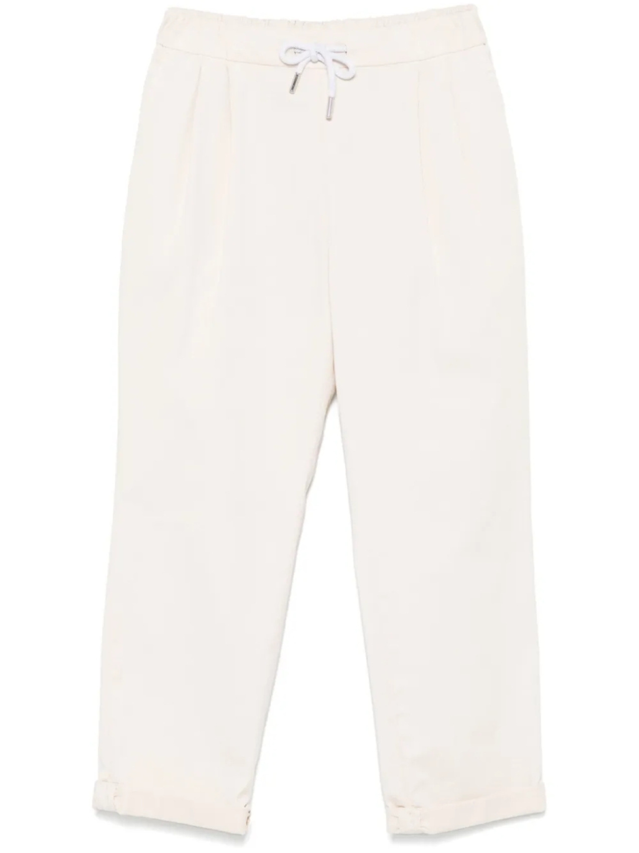 

Габардиновые брюки Brunello Cucinelli Kids, нейтральный