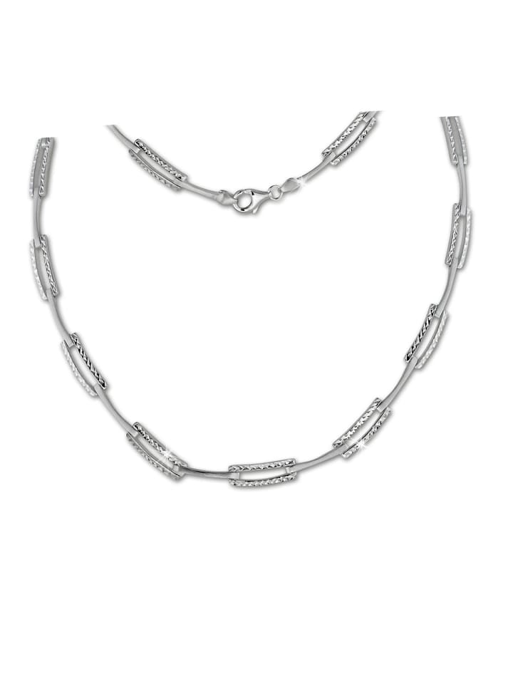 

SilberDream Женское колье SilverDream из серебра 925 пробы, с бриллиантовой огранкой, приблизительно 44,4 см