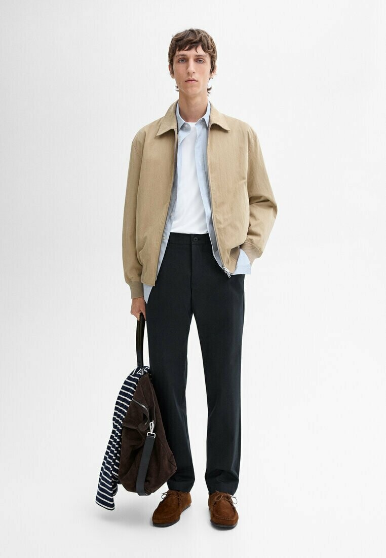 

Чиносы Massimo Dutti, темно-синий