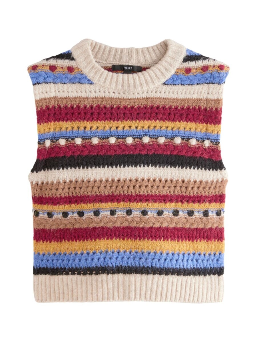 

Вязаный топ Next Knitted Top, разноцветный