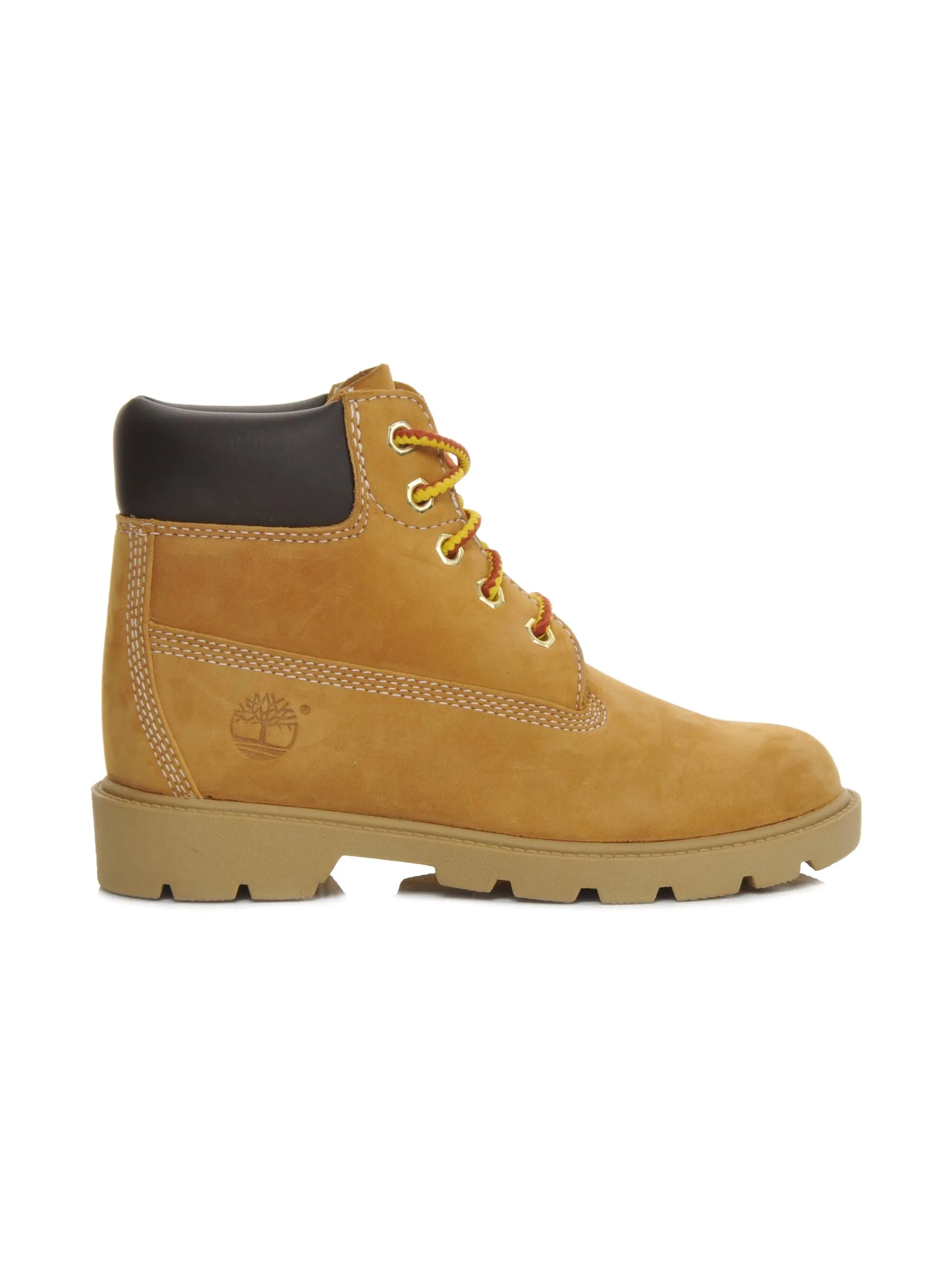 Ботинки 6-Inch Classic Waterproof Wheat Timberland Kids, коричневый — фото 2
