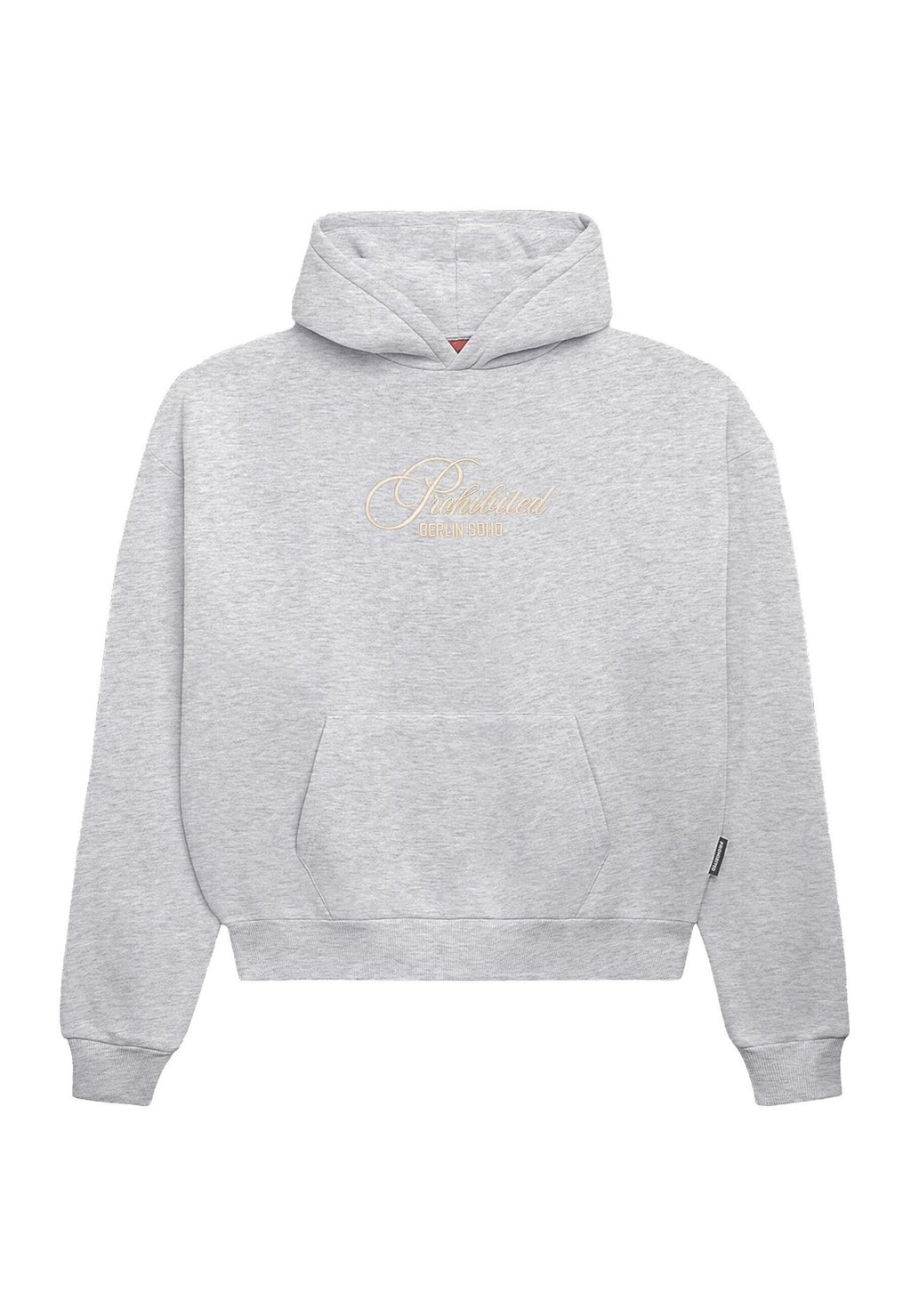 

Толстовка HOODIE - Hoodie PROHIBITED, пятнистый серый