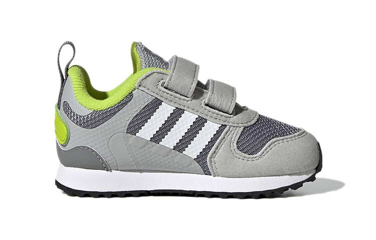 Кроссовки для детей Adidas Originals ZX 700 TD, серый/зеленый — фото 2