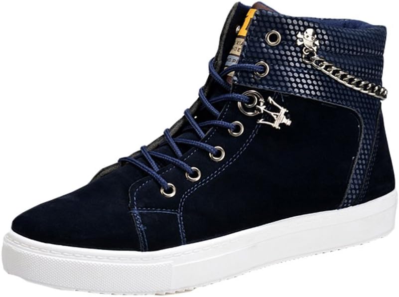 

Модные повседневные высокие кеды King Ma для мужчин, синий