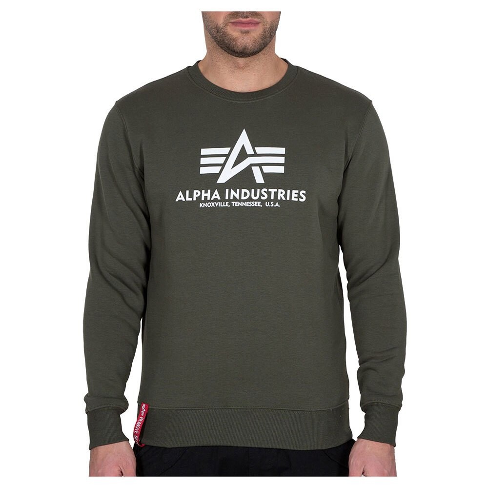 

Толстовка Alpha Industries Basic, зеленый