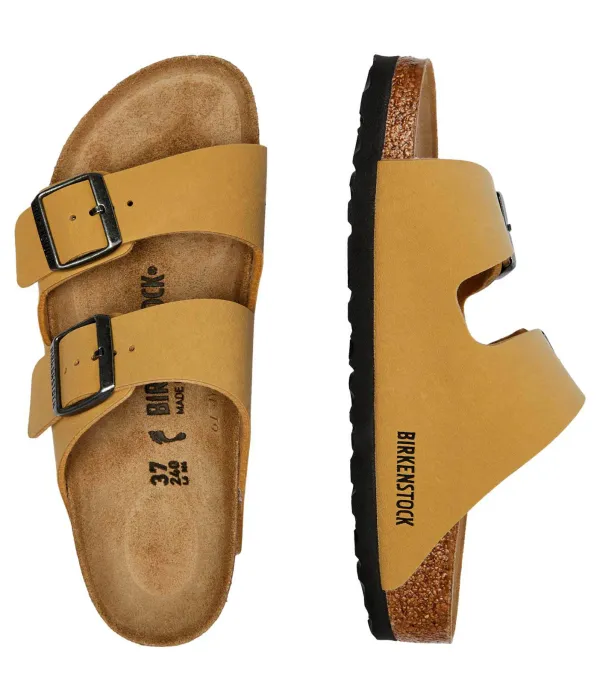 Аризонские тапочки bfbc Narrow fit Birkenstock, коричневый — фото 4