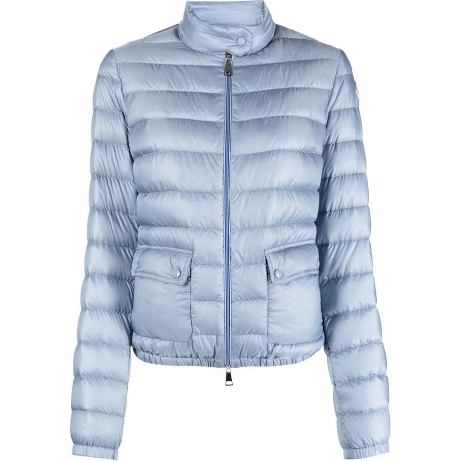 

Утепленная куртка на молнии Moncler, светло-голубой, Синий, Утепленная куртка на молнии Moncler, светло-голубой