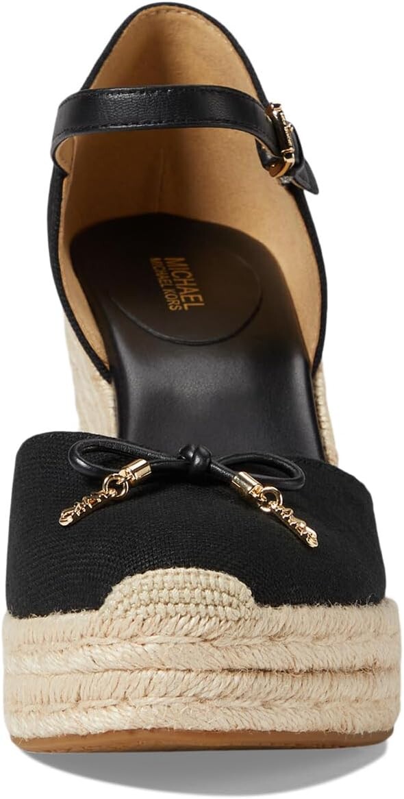 Туфли на танкетке Nori Wedge Espadrille MICHAEL Michael Kors, черный — фото 2