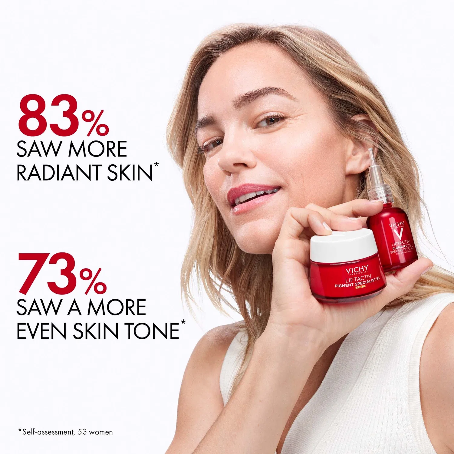 Крем для лица SPF VICHY Дневной Liftactiv с ниацинамидом B3 для борьбы с пигментными пятнами и пигментацией — фото 3