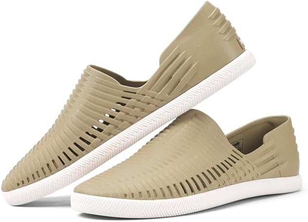 

Легкие водонепроницаемые слипоны EVA для мужчин и женщин, удобная унисекс модель, прочные, противоскользящие, для активного отдыха на открытом воздухе People Footwear, белый/коричневый