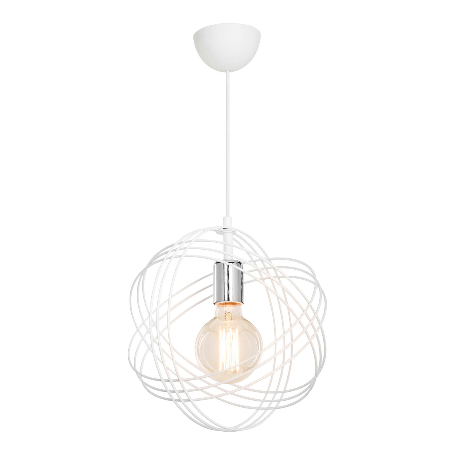

Подвесной светильник lux.pro, 28x28x75 см, белый