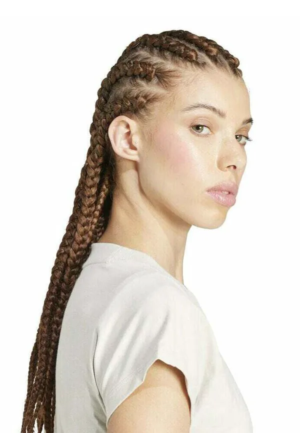 Базовая футболка essentials linear Adidas Performance, Alumina White — фото 4