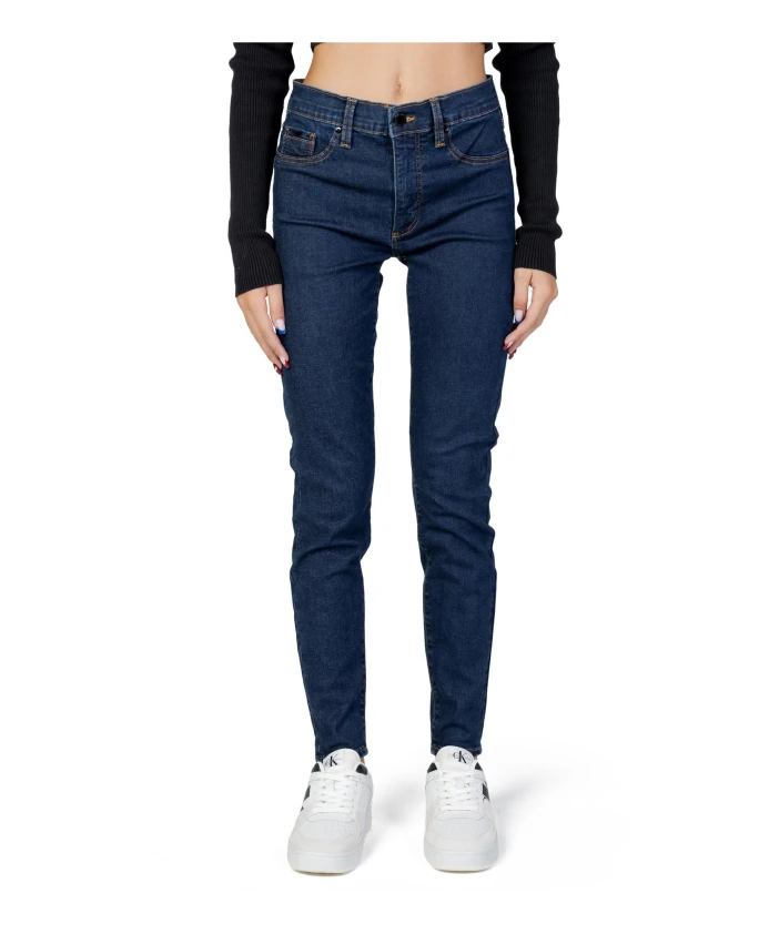 

Джинсы на молнии с карманами Calvin Klein Jeans, синий