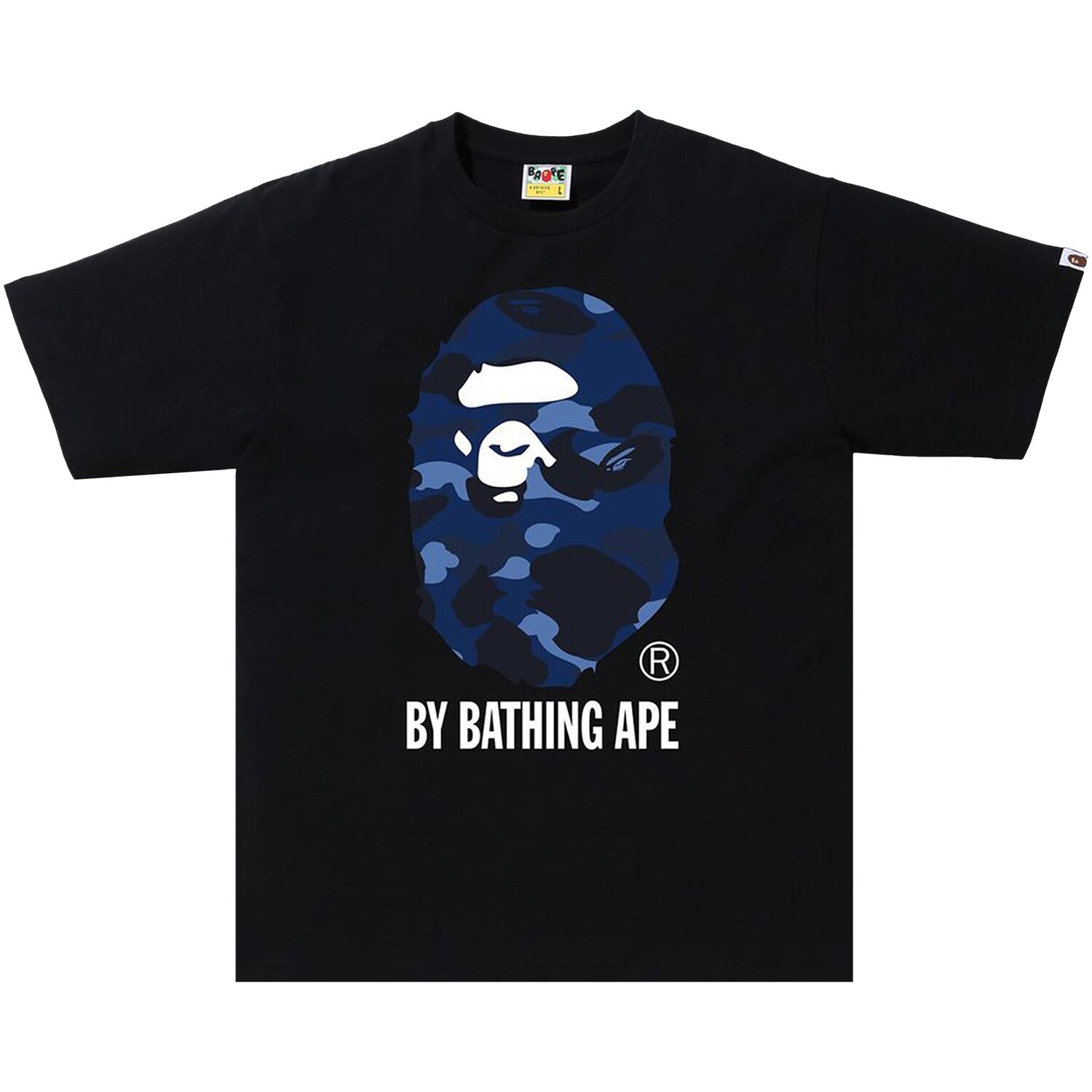 

Футболка BAPE Color Camo Черный/Темно-синий