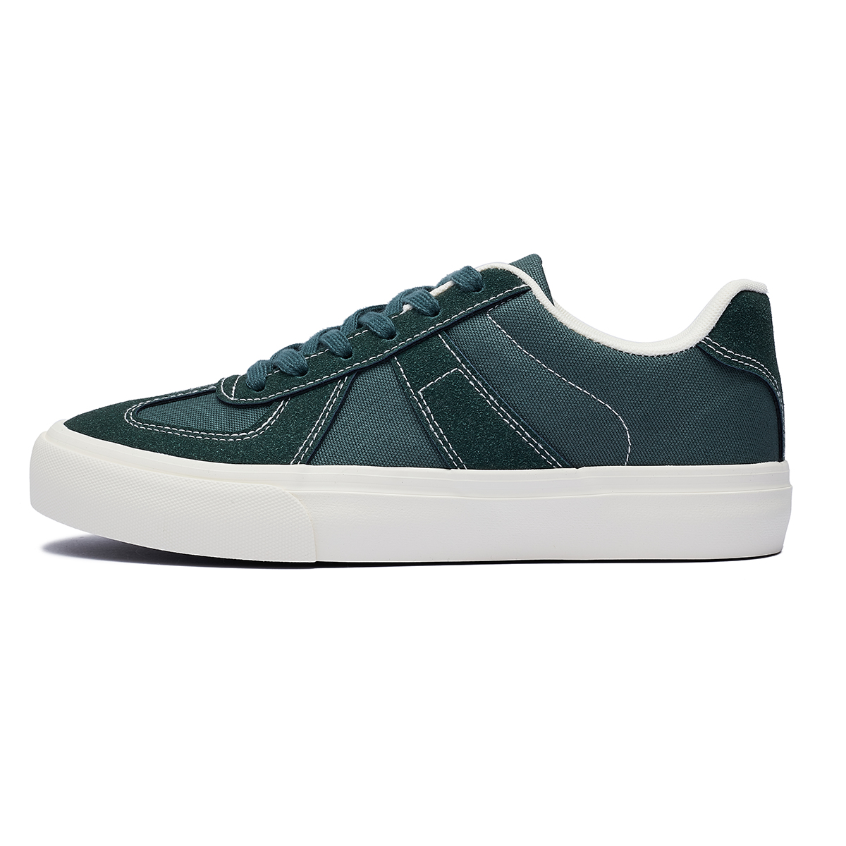 

VICTORIA&VERA Низкие мужские кеды из холста зеленые, цвет Green