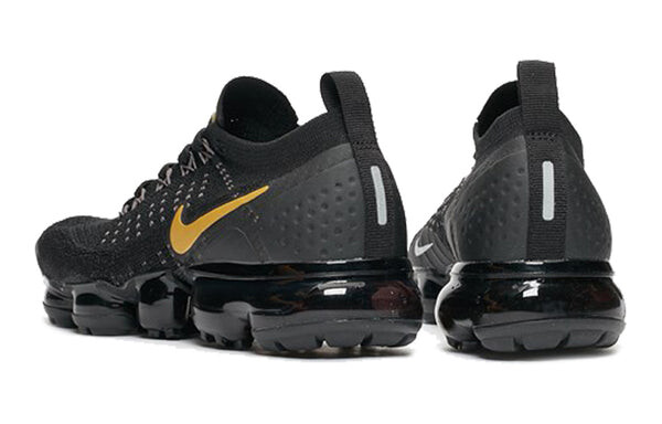Кроссовки air vapormax flyknit 2 Nike, черный — фото 3