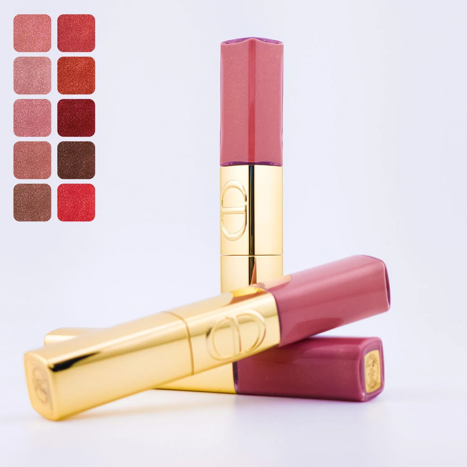 Губная помада Dior Lip Rouge Duo с блестками 6 мл + 5 мл, оттенок 881 Carousel — фото 2