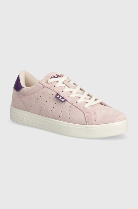 Кроссовки Luxury из замши Fila, роза