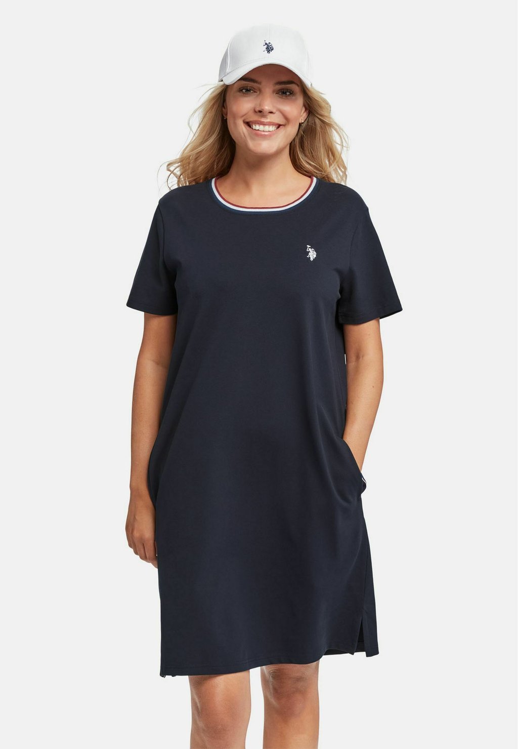 

Повседневное платье U.S. Polo Assn., темно-синий