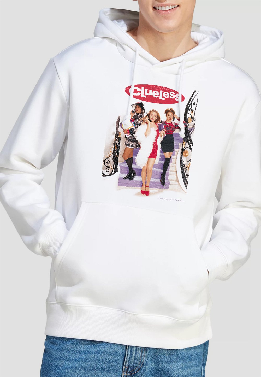 

Толстовка CLUELESS POSTER Cotton Soul, белый