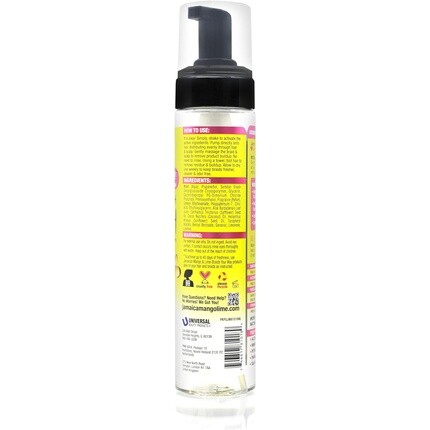 Пена Braid Your Way Water Refresh Dry Wash 8 унций Jamaican Mango & Lime — фото 2