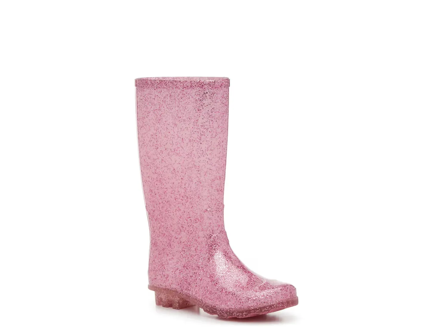 

Розовые блестящие непромокаемые резиновые сапоги - детские Kelly & Katie, Light Pink