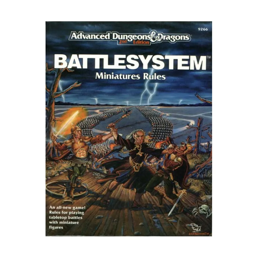 

Battlesystem Miniatures Rules, Advanced Dungeons & Dragons (2nd Edition) - Sourcebooks, мягкая обложка