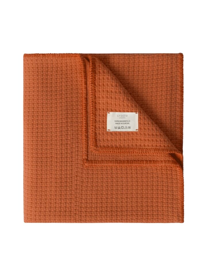 

Одеяло Cradle Studio Wohn & Kuschel Knit Oversize, цвет burnt orange