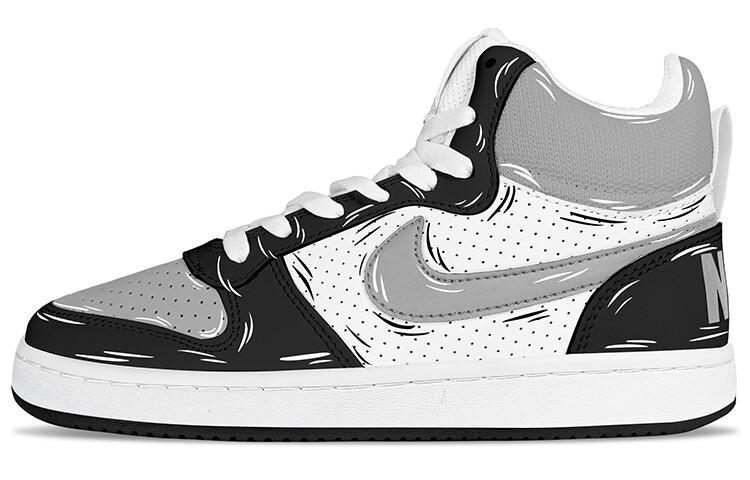 

Мужские кроссовки для скейтбординга Nike Court Borough, Black