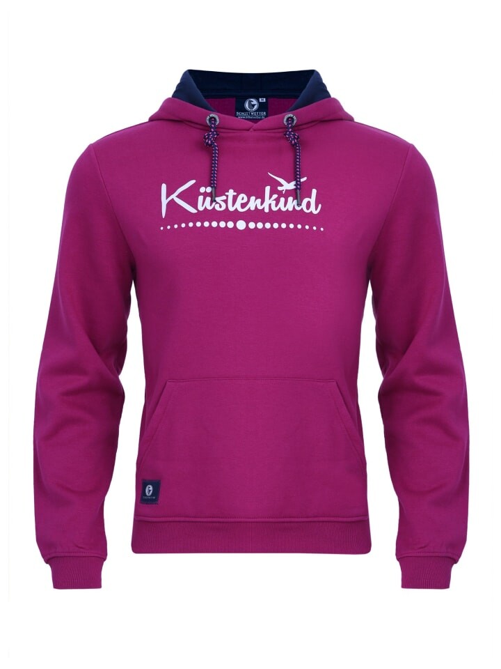 

Худи SCHIETWETTER Küstenkind, цвет sangria-white