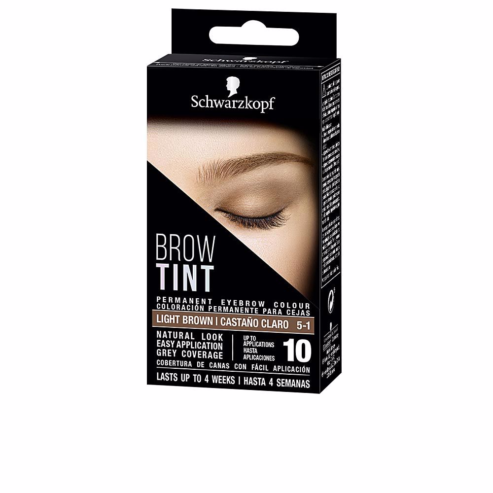 

Краски для бровей Brow tint tinte cejas Schwarzkopf mass market, 10 шт, 5-1-castaño claro