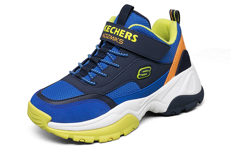 Детские повседневные кроссовки Skechers, синие — фото 3