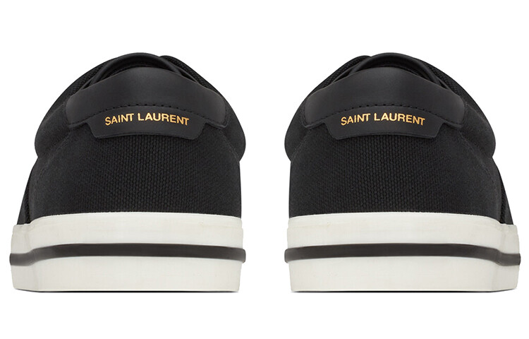 Кеды мужские низкие черные Saint Laurent — фото 3