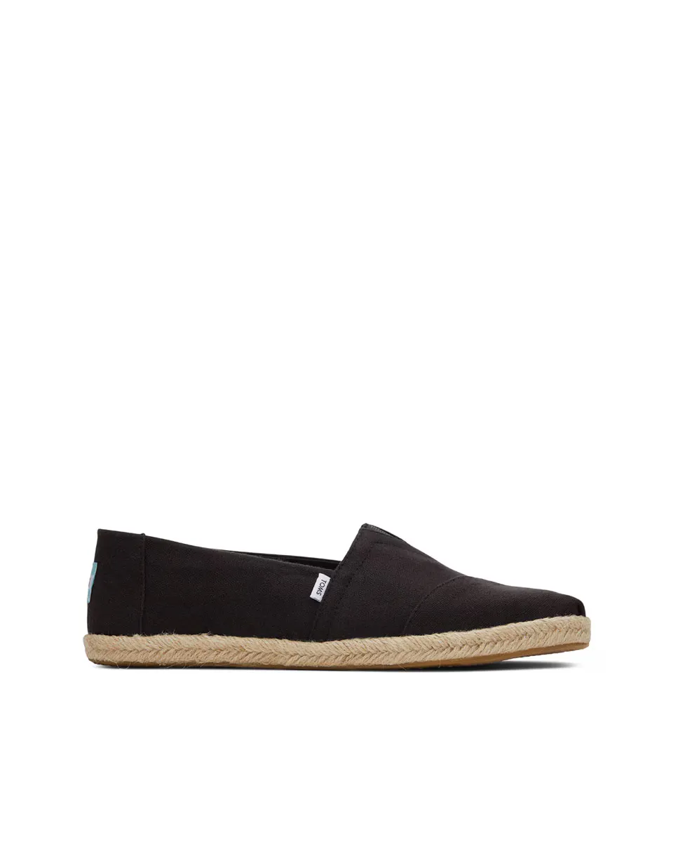 

Мужские парусиновые эспадрильи Toms, черный
